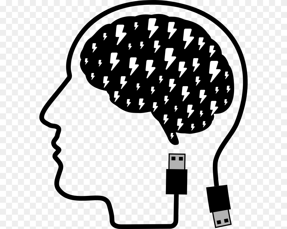 Line Artcomputer Iconshuman Head Mind And Body Clipart Free Transparent Png