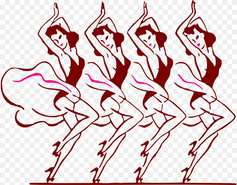 Line Artflowerart Latin Line Dance Clipart, Dancing, Leisure Activities, Person, Light Png Image