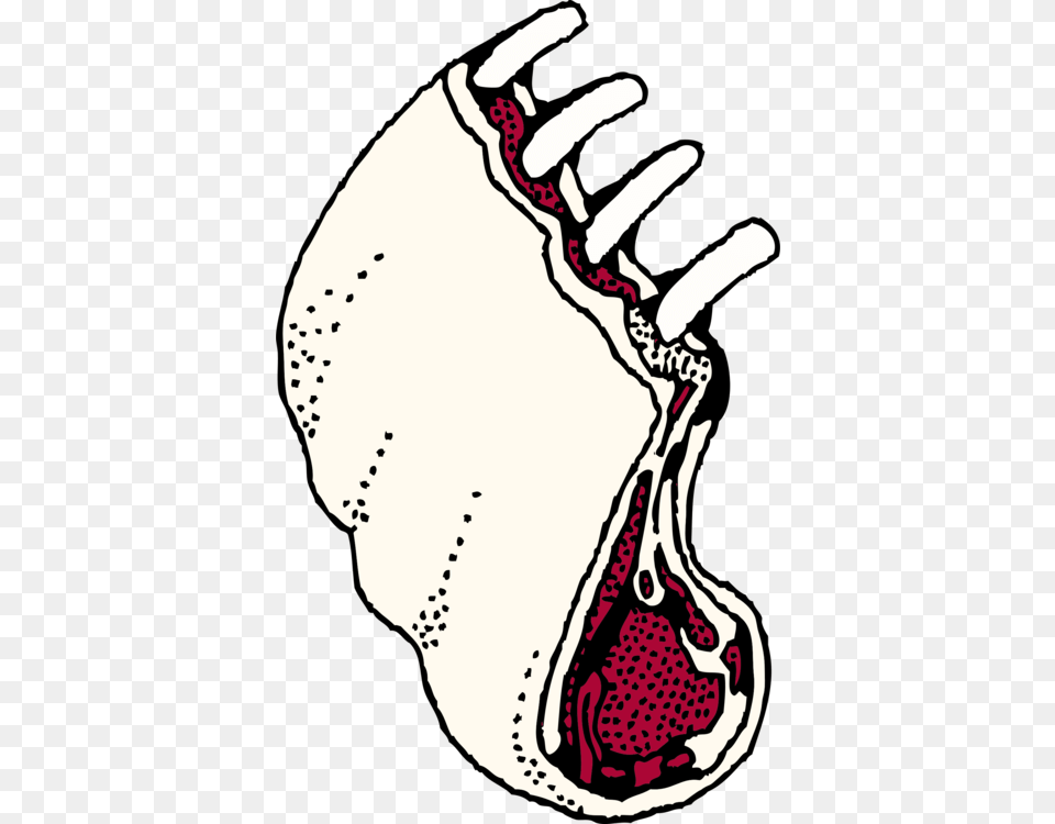 Line Artheadart Rack Of Ribs Clip Art, Clothing, Glove, Baby, Person Free Transparent Png