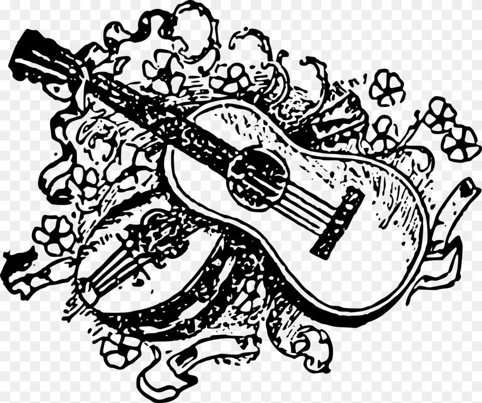 Line Artmusical Instrument Accessoryart Dark Ages Art No Background, Gray Free Png