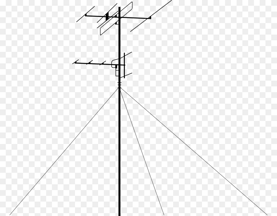 Line Arttriangleelectrical Supply Wire, Gray Free Png