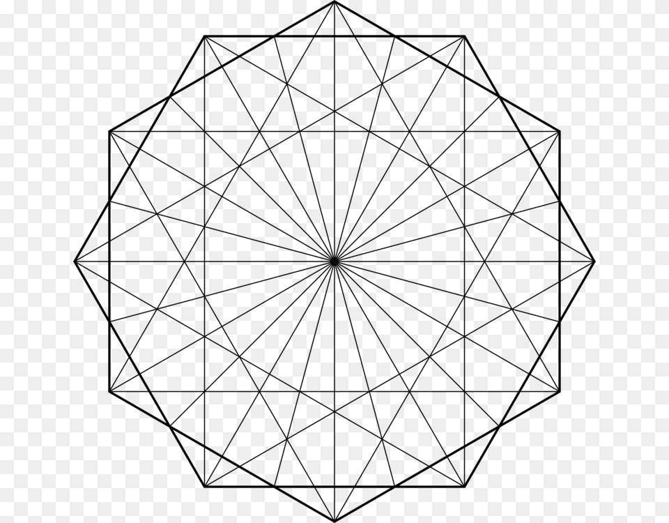 Line Arttrianglesymmetry Simple Geometric Design Art, Gray Free Png Download