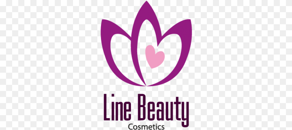 Line Beauty Logo Download Logowikinet Beauty, Purple, Astronomy, Moon, Nature Png Image