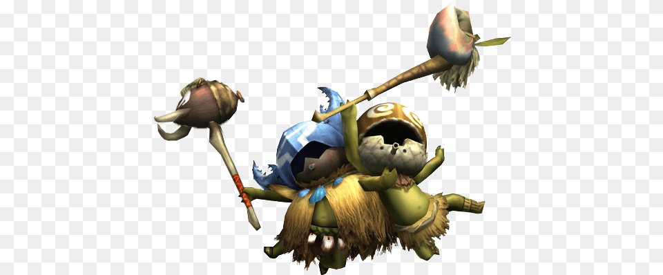 Line Charactersmonsterhuntercivilization Tv Tropes Cha Cha And Kayamba, Animal, Bird, Baby, Person Free Png