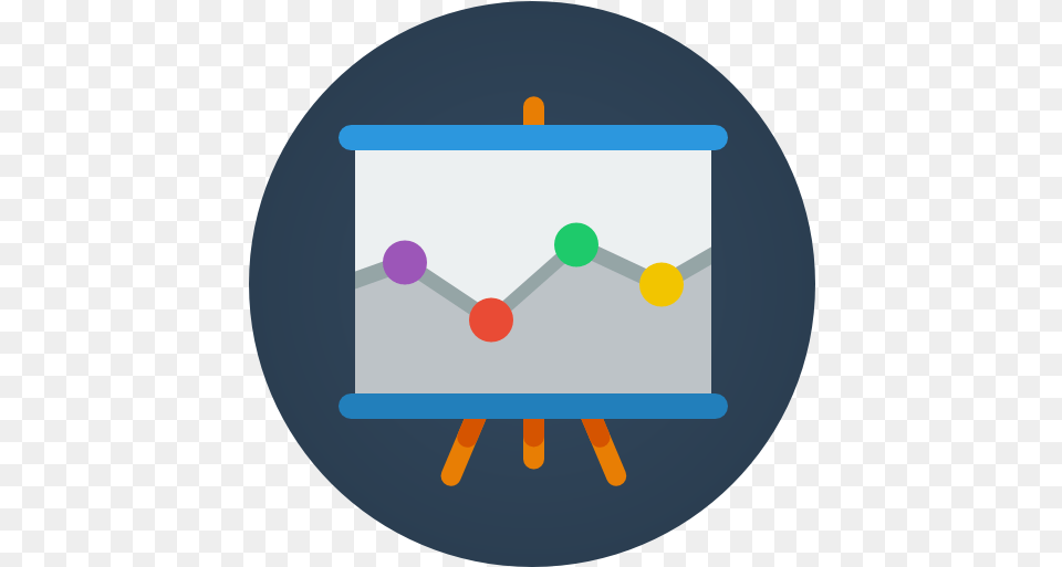 Line Chart Icon Competition Flat Icon, White Board, Disk, Electronics, Screen Free Png Download