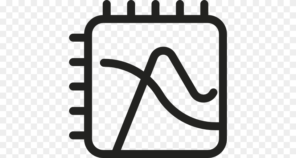 Line Chart Icon, Text, Smoke Pipe Free Png