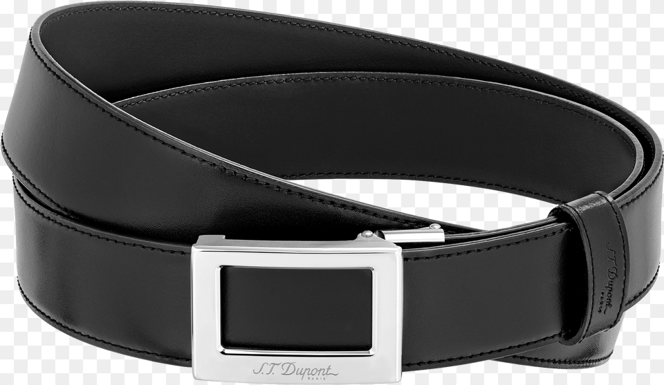 Line D Leather And Palladium Finish Belt 35 Mm Buckle, Accessories Png