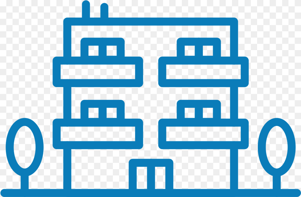Line Diagram Of Buildings Two Storeys Or Higher, Scoreboard Free Png Download