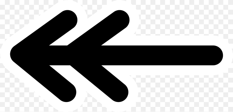 Line Double Arrow Begin Clip Arts For Web Clip Arts Clip Art, Symbol, Sign, Blade, Razor Free Png