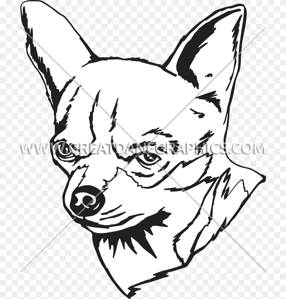 Line Drawing At Getdrawings, Animal, Canine, Chihuahua, Dog Png Image