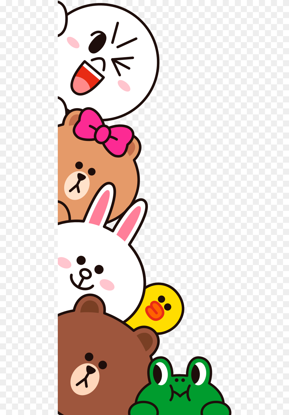 Line Friends, Cartoon Png