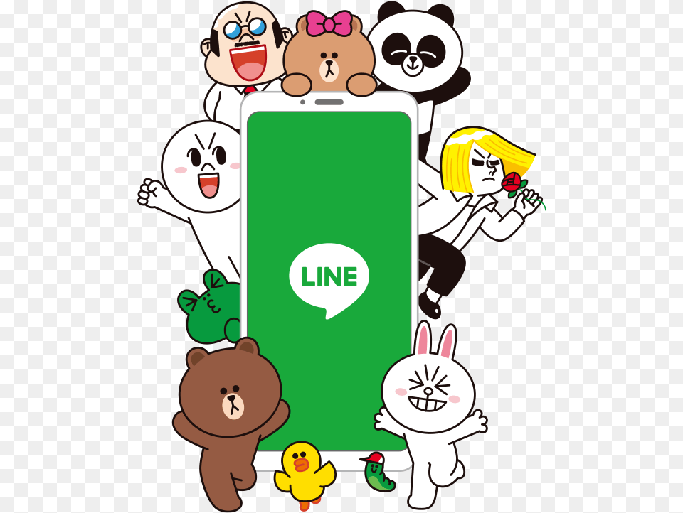 Line Friends Line Character Download, Animal, Bear, Mammal, Wildlife Png