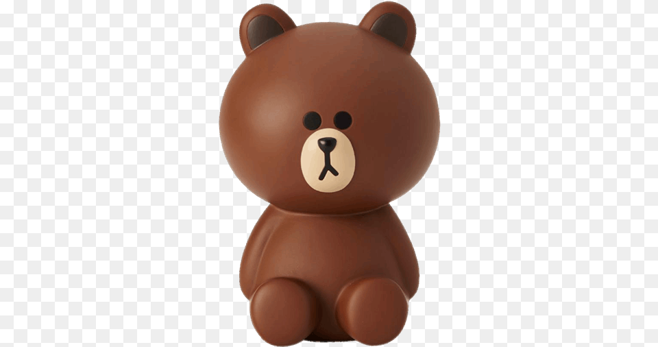 Line Friends Line Friends Coin Bank Vippng Teddy Bear, Plush, Toy, Nature, Outdoors Free Png