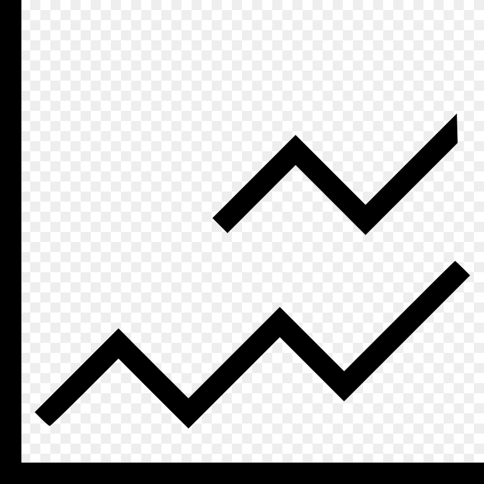 Line Graph, Stencil, Symbol Free Png Download