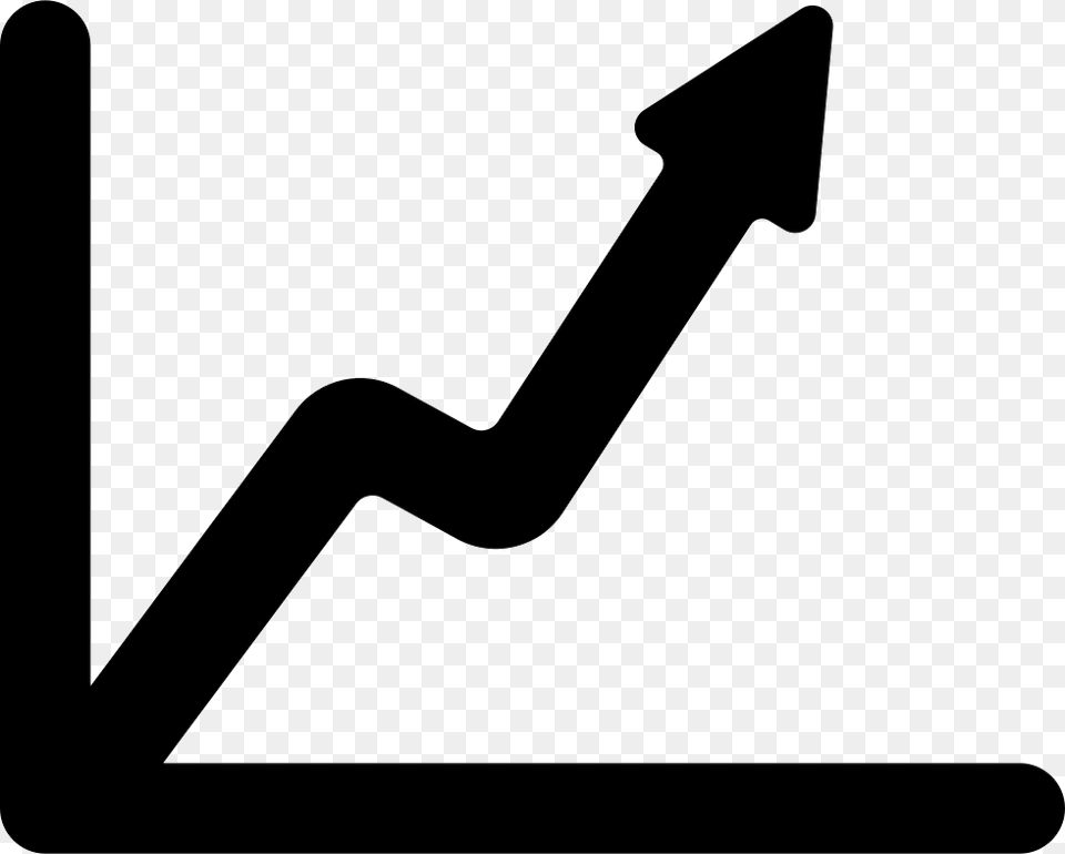 Line Graph Icon Download, Symbol, Sign, Smoke Pipe, Weapon Free Transparent Png