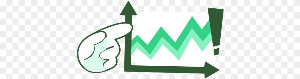 Line Graph Road To Success Logo, Green, Symbol Png Image