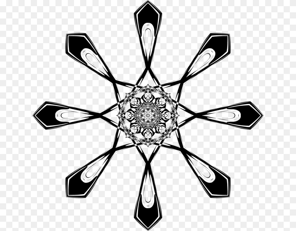 Line Hand Drawn Asterisk, Gray Free Transparent Png
