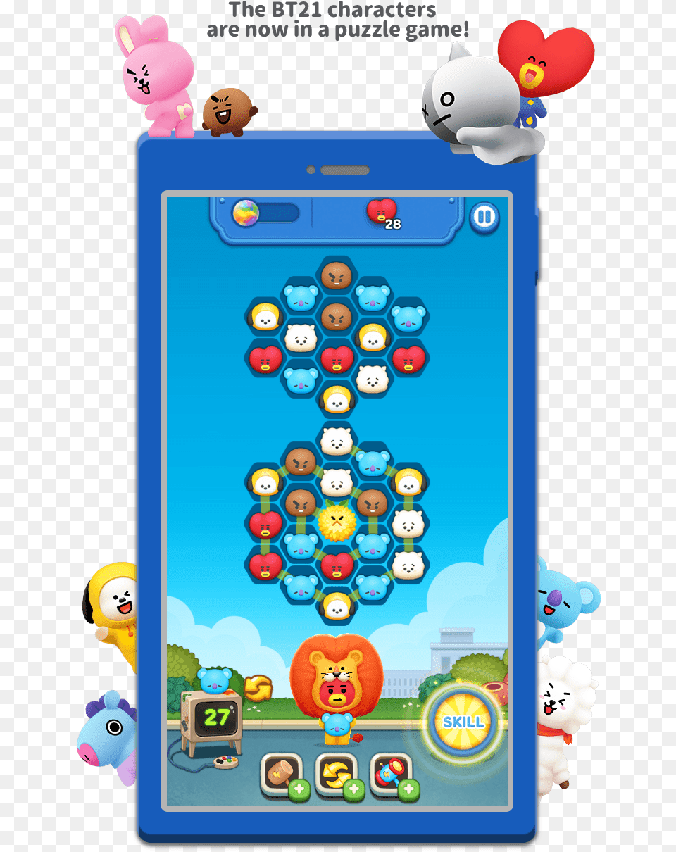 Line Hello Bt21 Official Site Cartoon, Toy, Baby, Person, Face Png Image