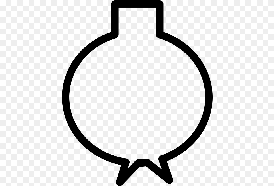 Line Icon Circle, Gray Png