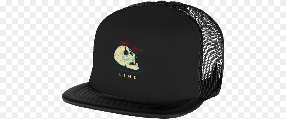 Line Lazy Dayz Tucker Cap Sm Baseball Cap, Baseball Cap, Clothing, Hat, Hardhat Png