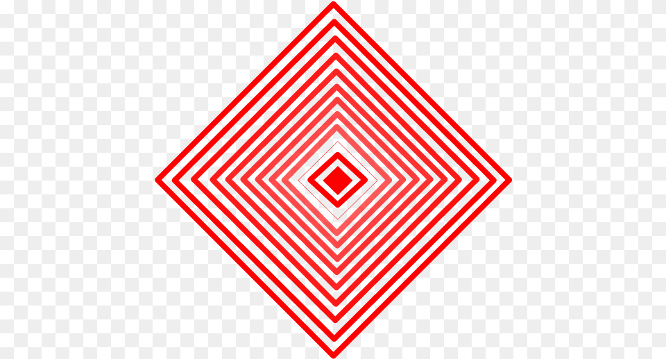 Line Lineas Rombo Red Rojo Vector Graphics, Triangle Free Png Download