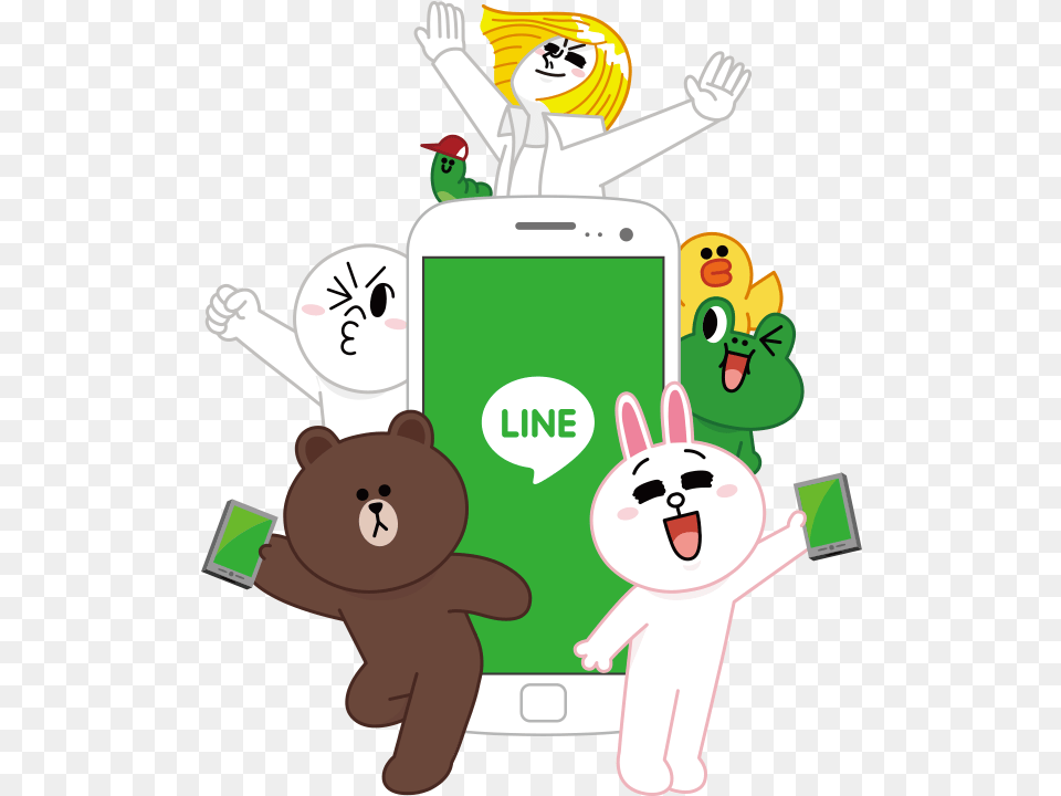 Line Messenger Logo Logos Line, Animal, Bear, Mammal, Wildlife Png