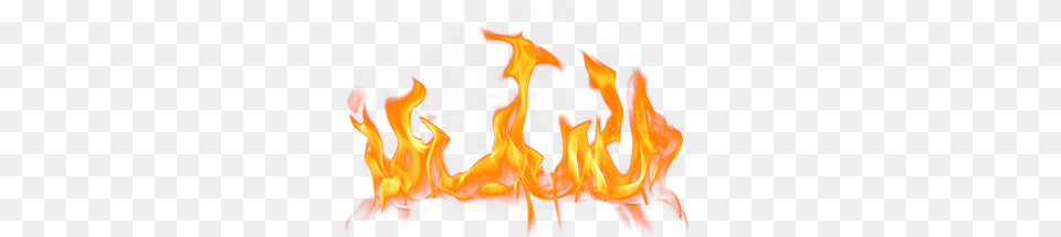Line Of Flames Fire Transparent Flame, Bonfire Png