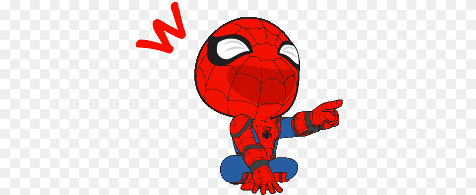 Line Official Stickers Spiderman Homecoming Jumbooka Gif, Dynamite, Weapon Free Png