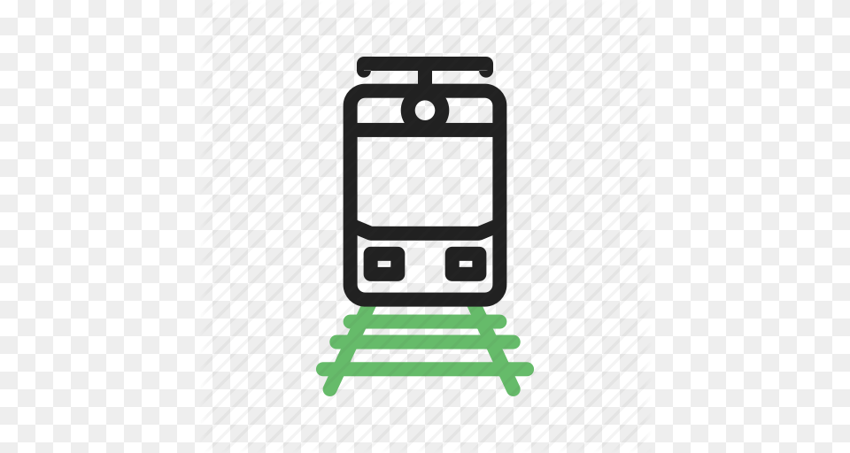Line Railroad Railway Steel Track Train Travel Icon, Electronics, Mobile Phone, Phone Png Image