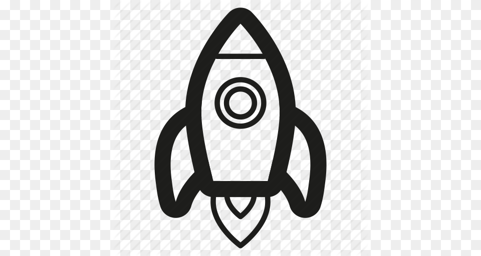 Line Rocket Ship Space Start Up Icon, Electrical Device, Microphone, Logo, American Football Png Image