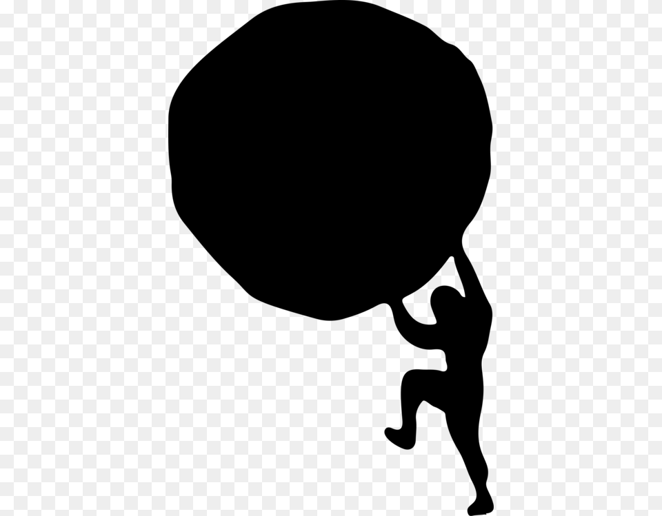 Line Sisyphus, Gray Free Png Download