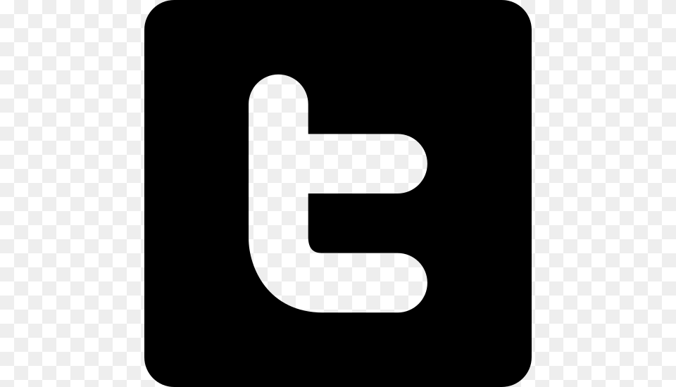 Line Social Media Icons Twitter Icon Square Black, Gray Png Image