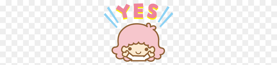 Line Sticker Gt Little Twin Stars, Cream, Dessert, Food, Ice Cream Png