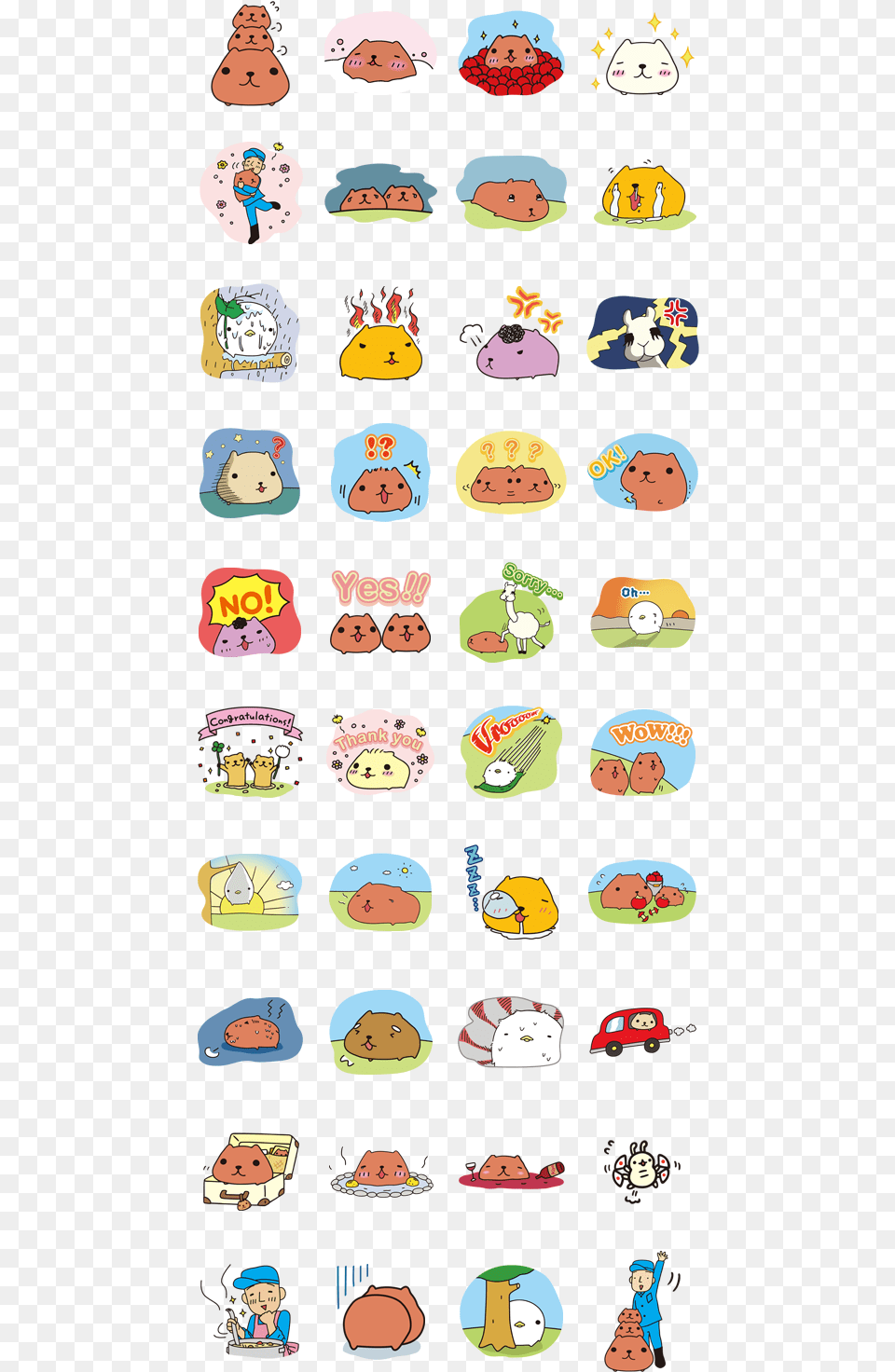 Line Sticker Muscle Bear, Book, Comics, Publication, Person Free Png Download