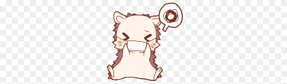 Line Sticker Of The Day Hedgehogs Hedgehogs, Baby, Person, Head Png Image