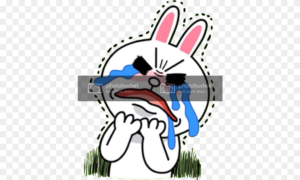 Line Stickers Craze Aldora Muses In 2020 Line Sticker Line Sticker Crying Angry, Smoke Pipe Png Image