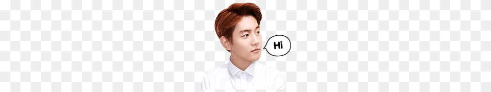 Line Stickers Exo Baekhyun Special, Head, Portrait, Photography, Face Free Png