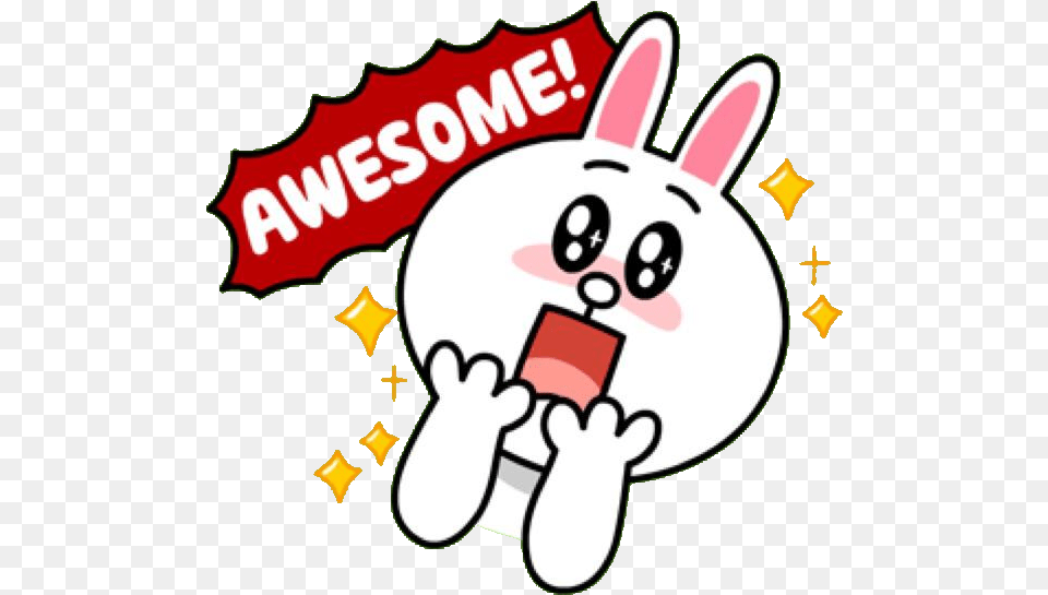 Line Thumbs Up Sticker Free Png Download