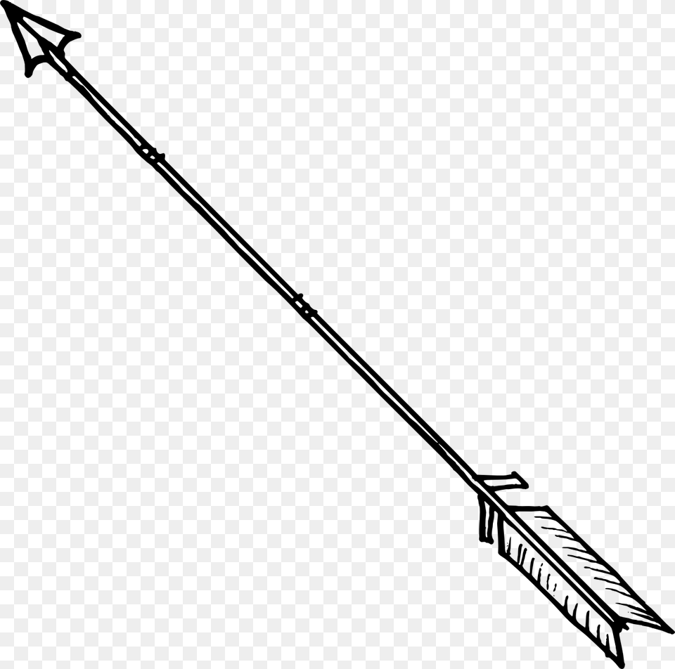 Line With Arrows Clipart, Spear, Weapon, Device, Grass Png