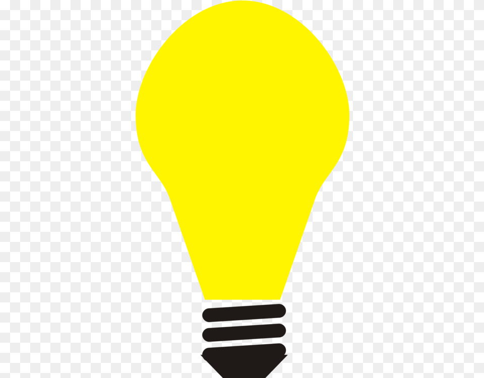 Line Yellow Light Clipart Lamp Bulb Clip Art, Lightbulb, Person Free Png Download