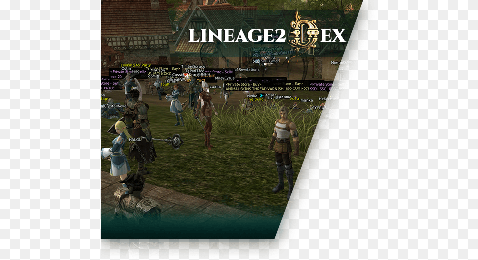 Lineage Ii, Person, Advertisement, Poster, Adult Free Png