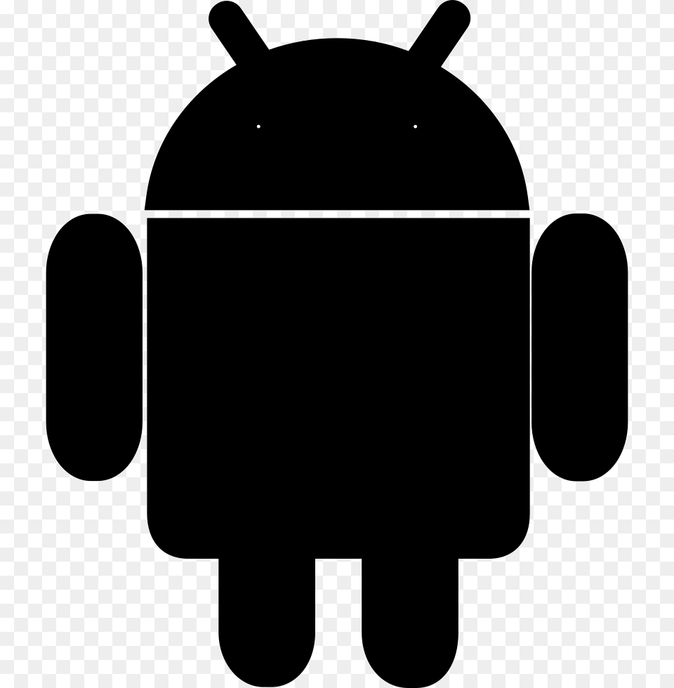 Linear Android Icon For Android Svg, Stencil, Sticker Png Image