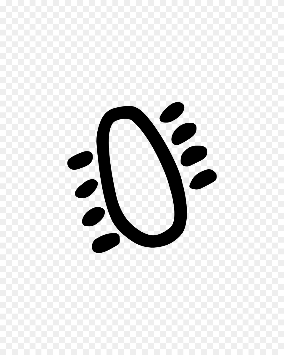 Linear B Symbol B079 Clipart, Footprint Png
