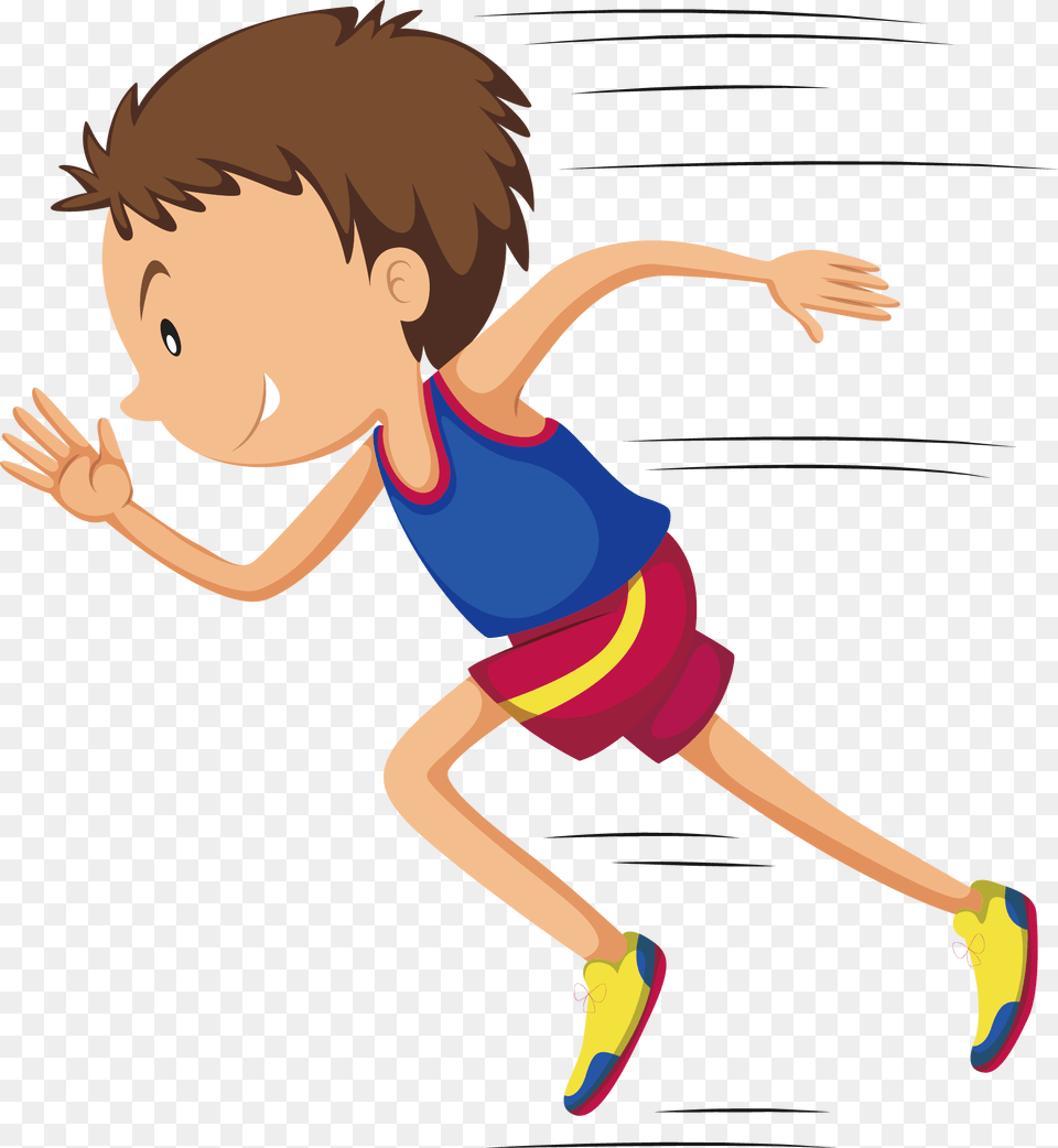 Linear Motion Momentum Race Transprent Fuerza Y Movimiento, Clothing, Shorts, Boy, Child Png