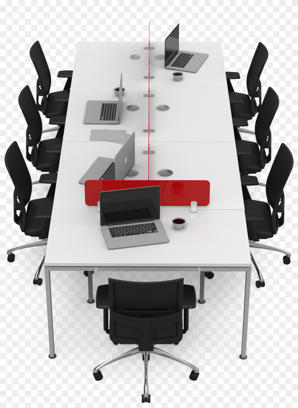 Linear Team Office Workstation Team Work Station, Chair, Furniture, Table, Indoors Png Image