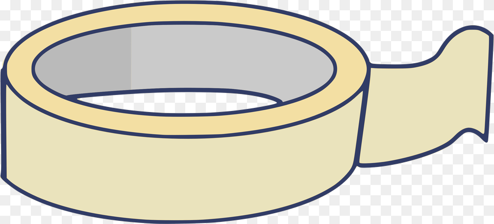 Linecircleadhesive Tape Sticky Tape Clip Art Free Png Download