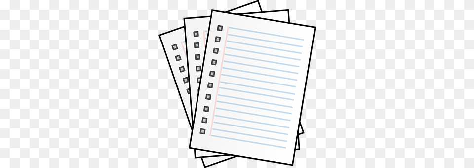 Lined Page, Text, White Board Png