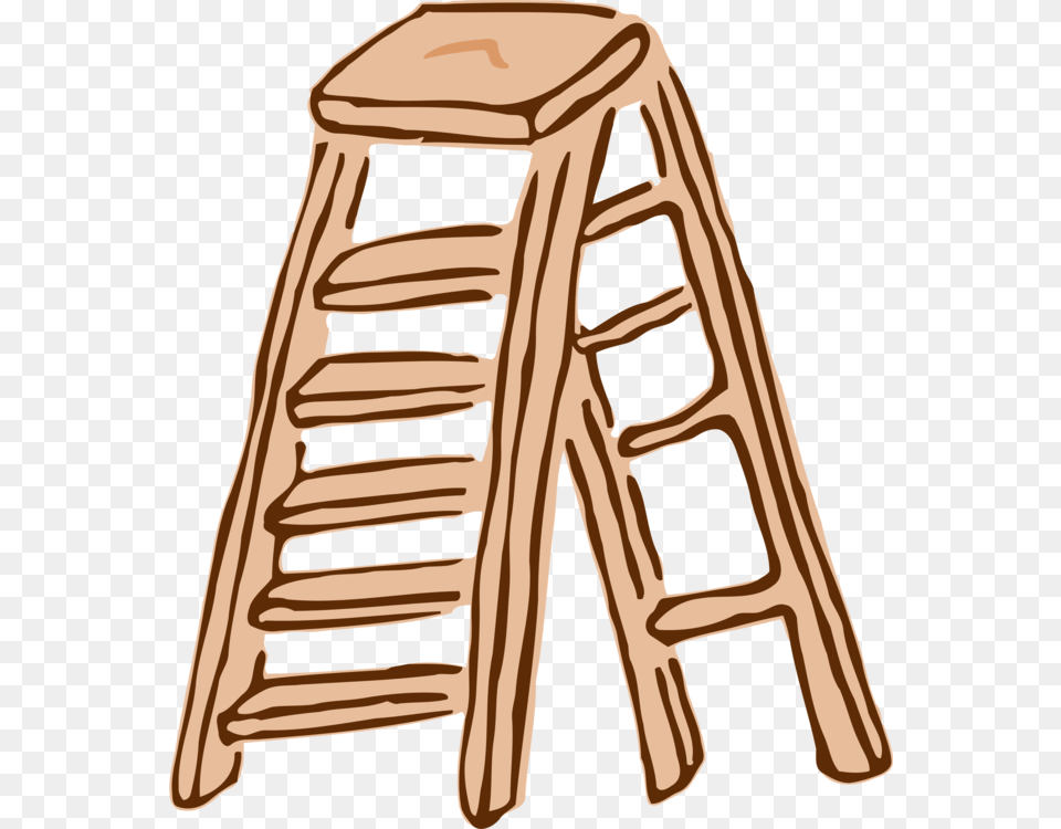 Linefurnitureladder Ladder Clipart, Bar Stool, Furniture, Wood, Animal Png Image