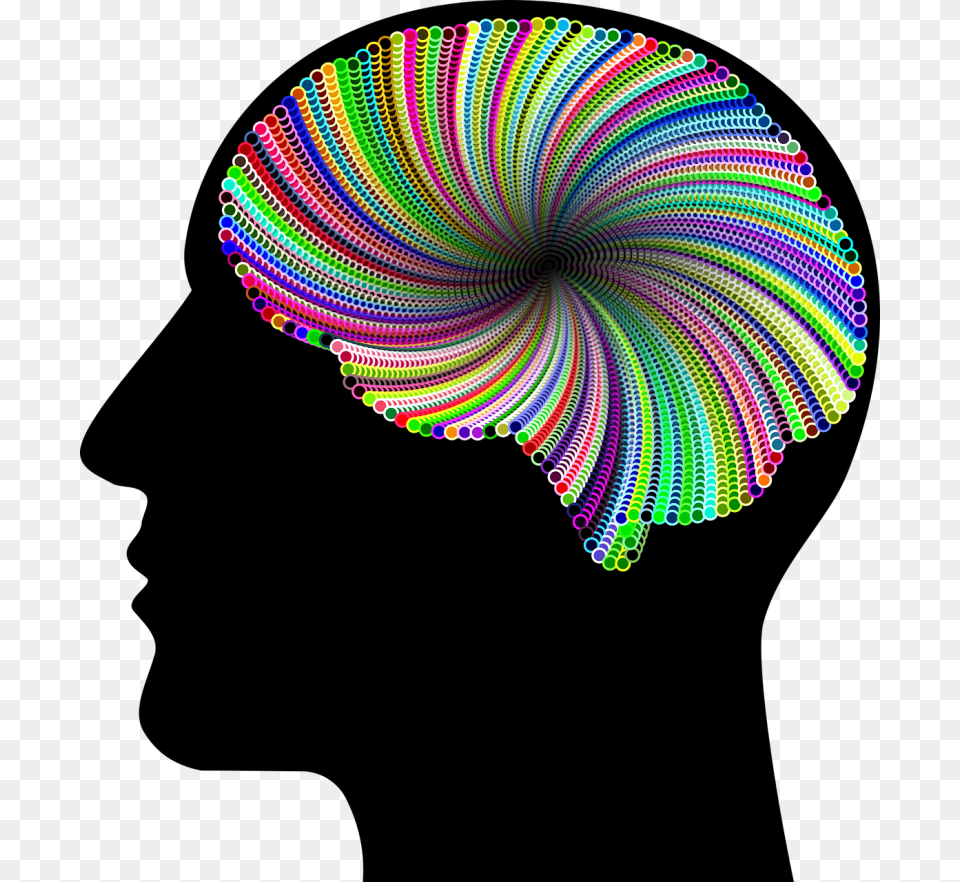 Lineheadgearbrain Human Brain, Pattern, Accessories, Clothing, Fractal Free Png Download