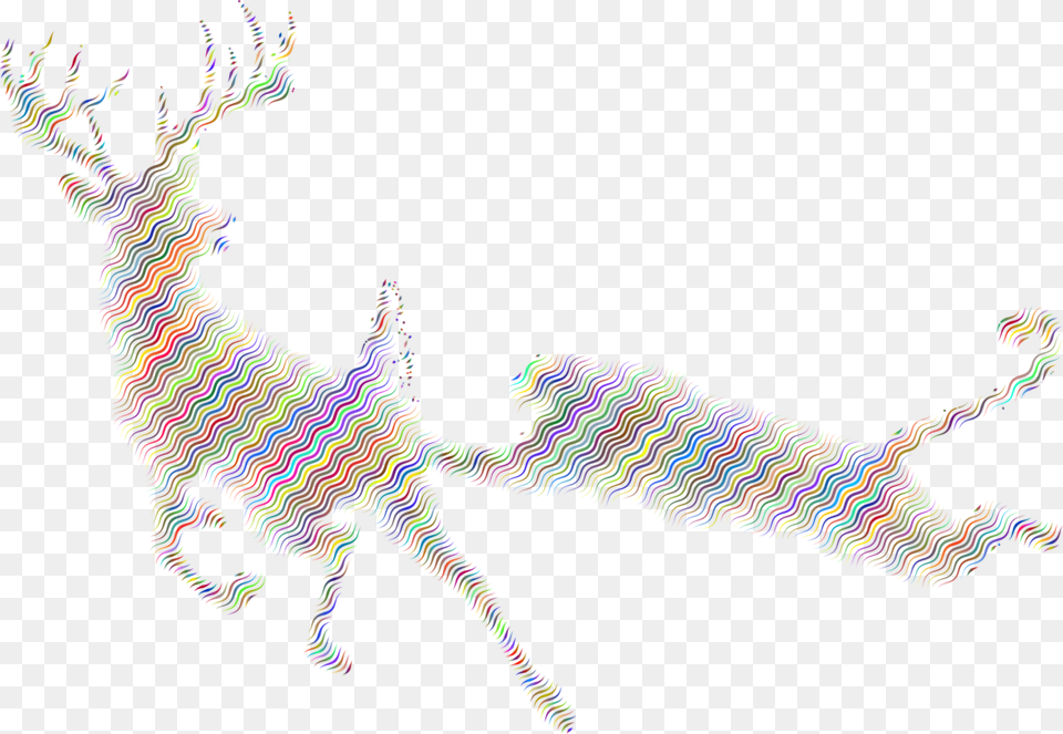 Lineliondrawing Reindeer, Animal, Deer, Mammal, Wildlife Free Png